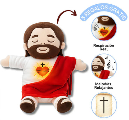 Peluche de Jesús que Respira y Tranquiliza